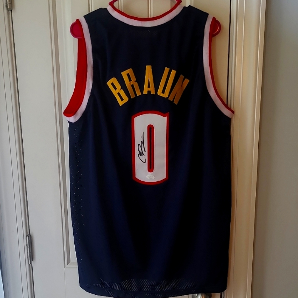 Christian Braun Custom Autograph Jersey